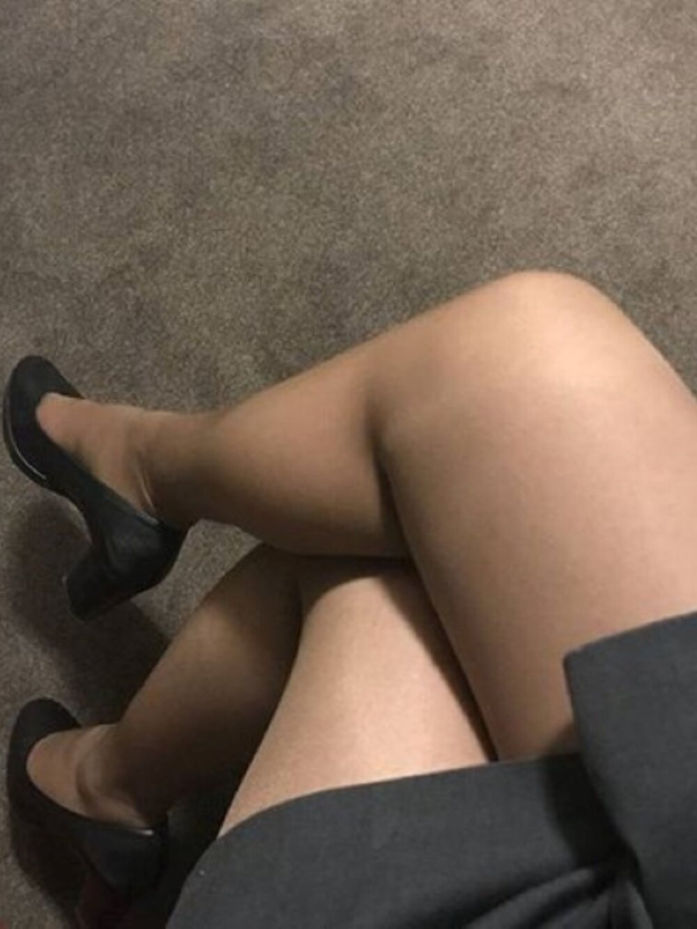Cabin Crew Flight Attendant Uniform Work Pantyhose Nylon Stockings Hosiery - Picture 3 of 3